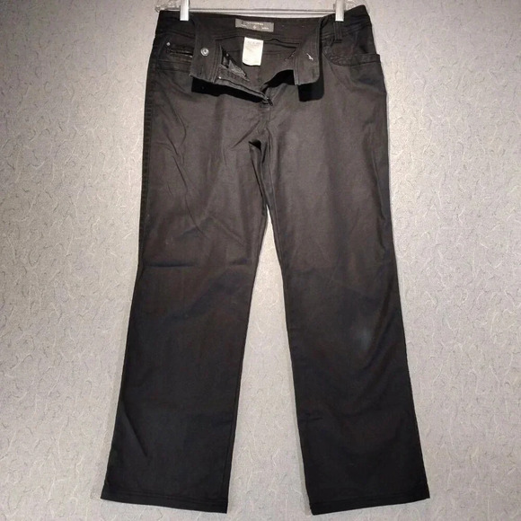 Denver Hayes Women's Curvy Black Stretch Jeans Size  10 x 30 - Picture 2 of 13